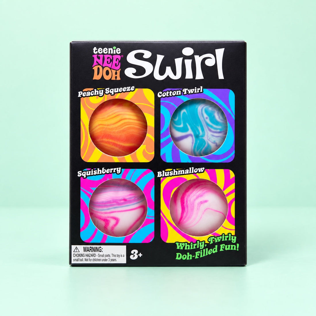 Teenie NeeDoh Swirl Multipack